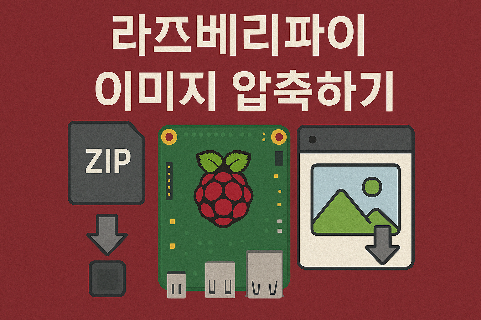 [라즈베리파이5] 이미지 압축하기