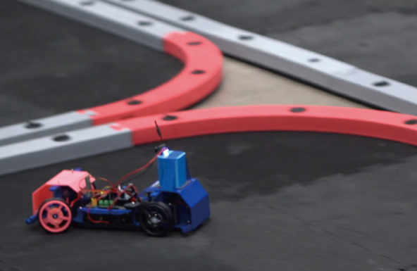 Electric Car Driving